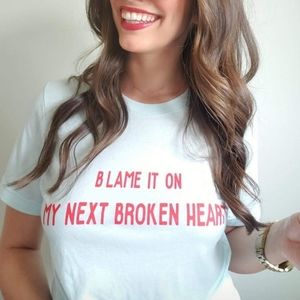 My Next Broken Heart Tee (Size Unisex S)